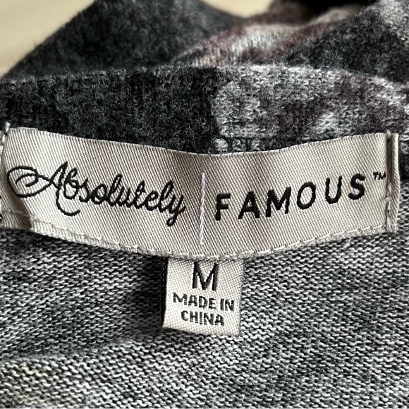 •Absolutely Famous• Open Sweater Duster - Size Medium - Picture 2 of 8